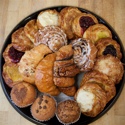 Large Pastry Breakfast Tray - Houston Texas Best Pastry Shop