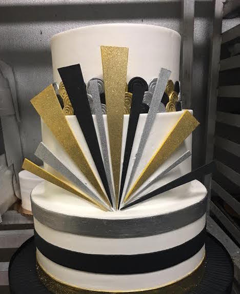 Decorated wedding Cake