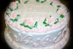BYSP2273-Sheet-Cake-Pink-Roses-Birthday-Cake