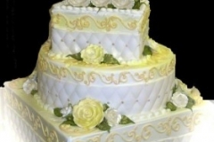 WED253-Gold-and-White-Roses-Wedding-Cake-FONDANT-RIBBON-ON-TOP-253-239-2