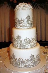 Cakes of Your Dreams Indian Lace Wedding Cake