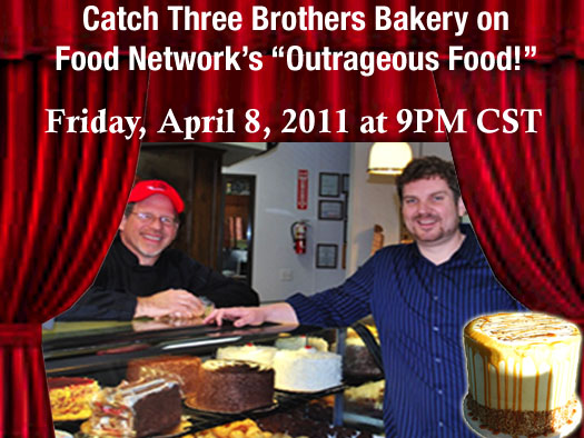 Bobby jucker on Outrageous Foods on Food Network