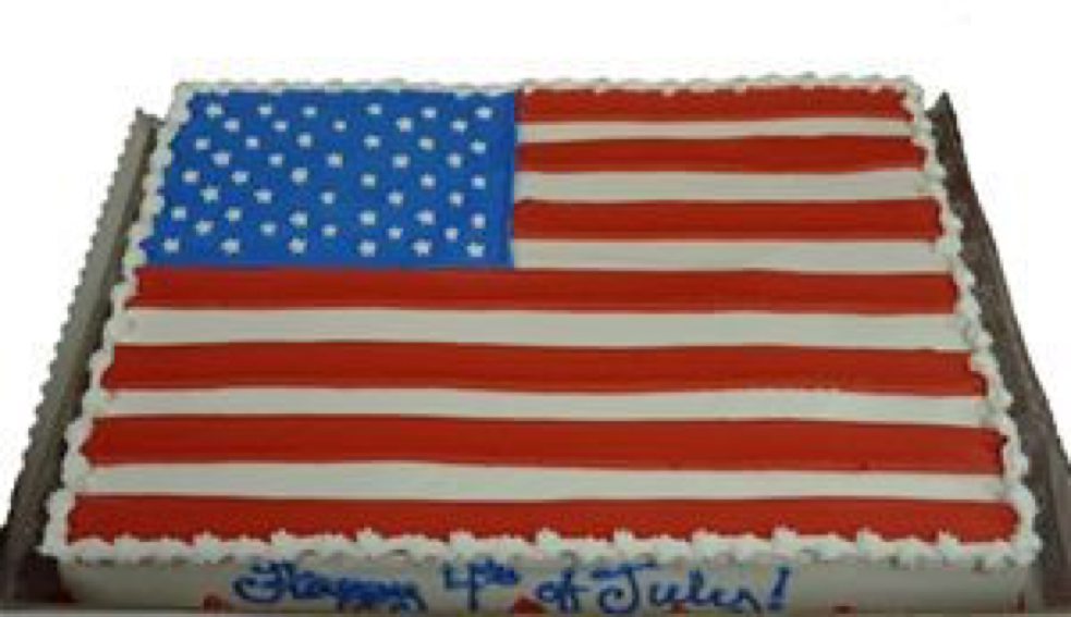 Three Brothers Bakery American Flag