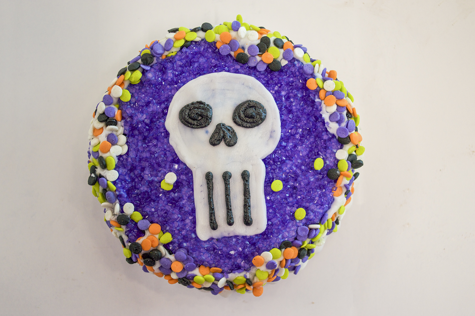 Three Brothers Bakery Halloween Skull Cookie 2016