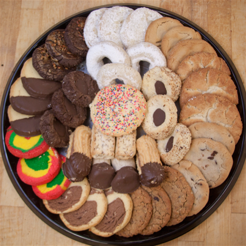 Three Brothers Bakery Corporate Gift Cookie Tray
