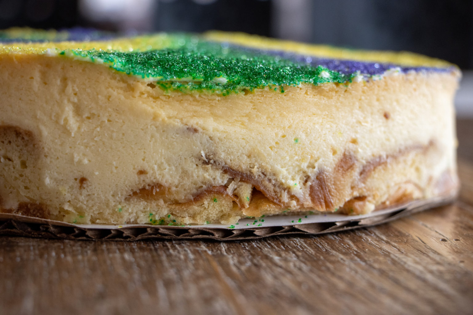 mardi gras cheesecake recipe