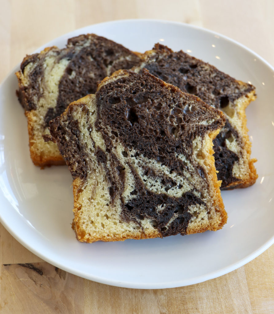 Marble Pound Cake Three Brothers Bakery 