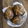 6 Pack Kaiser Roll with Poppyseeds