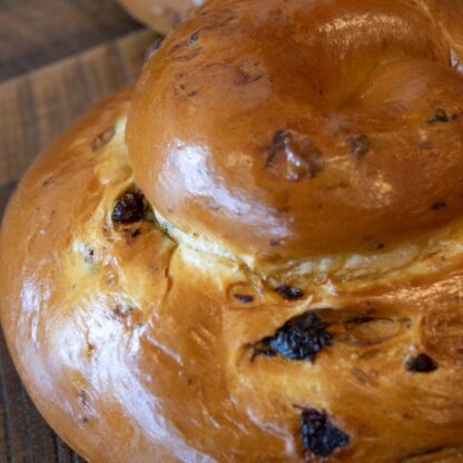 Round Raisin challah