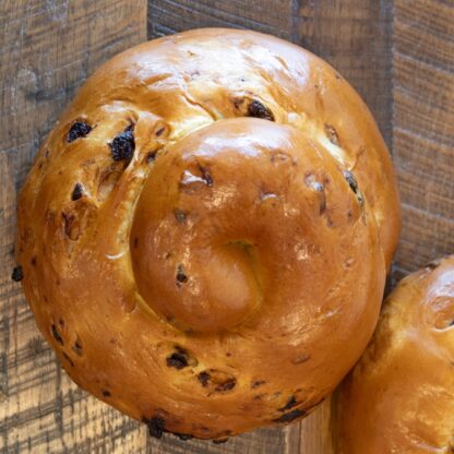 Round Raisin Challah