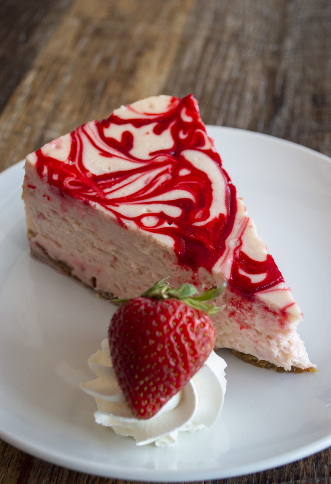 Slice Strawberry Cheesecake | Three Brothers Bakery