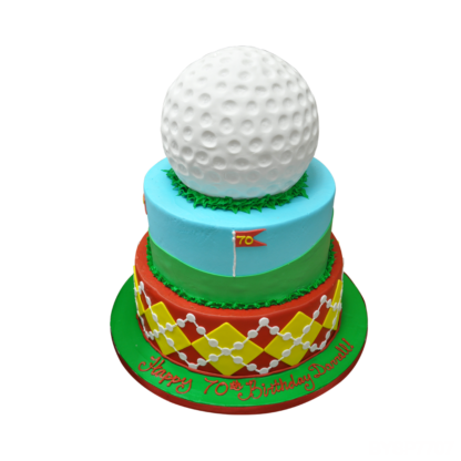 Build Cake | Golf Ball Tier Three Brothers Bakery