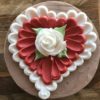 Valentine's Buttercream Heart Cake