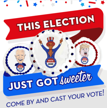 Vote Your Tastebuds 2020 Presidential Cookie Poll