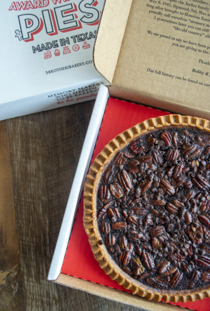 Chocolate Chip Bourbon Pecan Pie for shipping