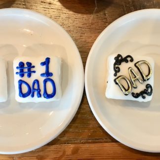 Assorted FAther's Day Petit Fours by Three Brothers Bakery