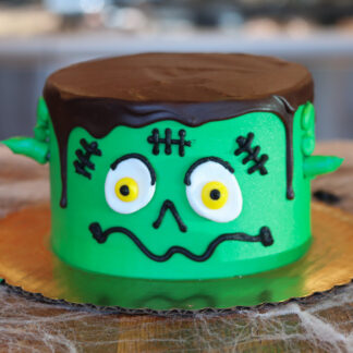 Frankenstein Head Cake