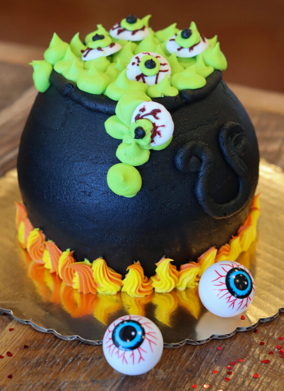 Witches Cauldron Cake - Three Brothers Bakery