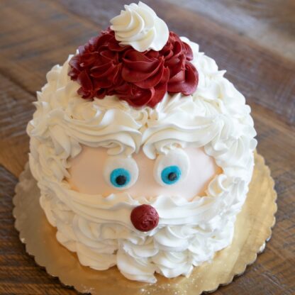 Santa Carved Cake