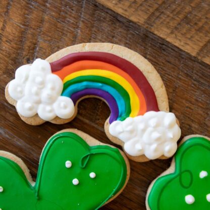St. Patrick's Day Royal Iced Cookies