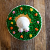 Easter Bunny Butt Cookie Cake