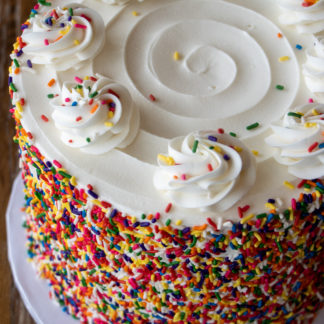 Rainbow Cake From Three Brothers Bakery
