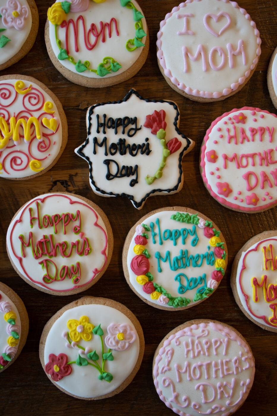 Order Mother's Day Dipped Decorated Cookies (pack of 6)