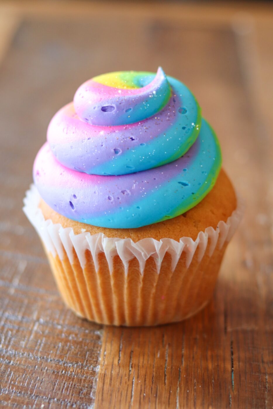 Unicorn Poop Cupcake (Order of 1/2 Dozen) - Three Brothers Bakery
