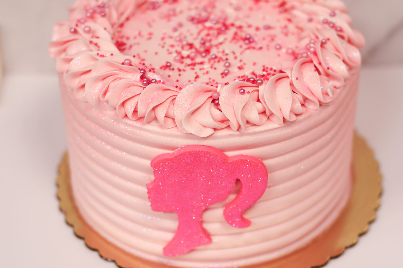 Order Online Pink Dress Barbie Cake - Winni.in | Winni.in