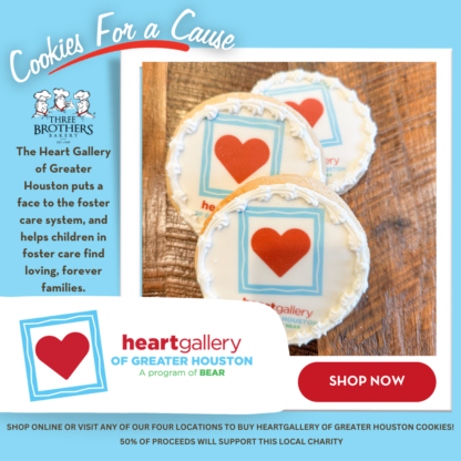 Cookies for a Cause Heart Gallery of Greater Houston