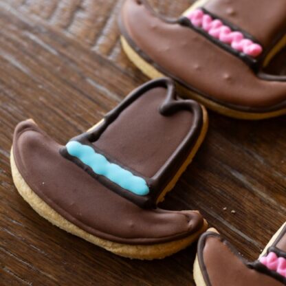 Rodeo Themed Royal Iced Cookies