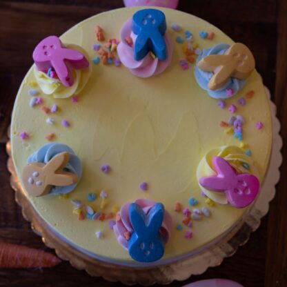 Peep Easter Cake