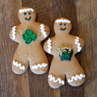 St. Patrick's Day royal iced gingy
