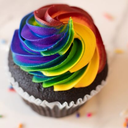 Pride cupcake