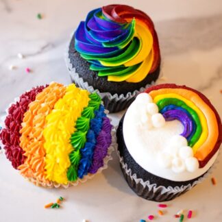 Pride cupcake
