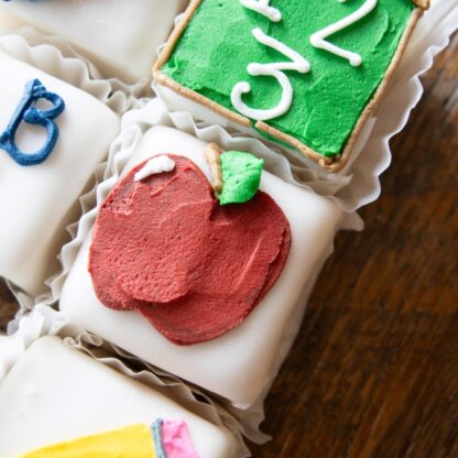 Back to School Petit Fours