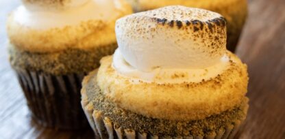 s'mores cupcake