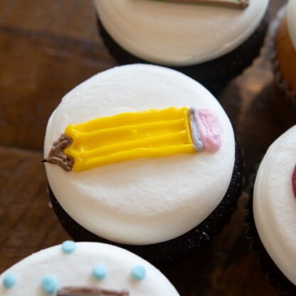 back to school cupcakes