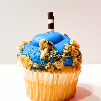 Cookie Monster Cupcake of the Month