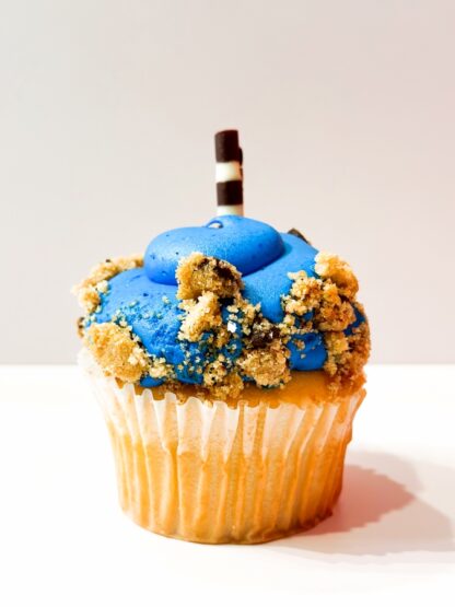 Cookie Monster Cupcake of the Month